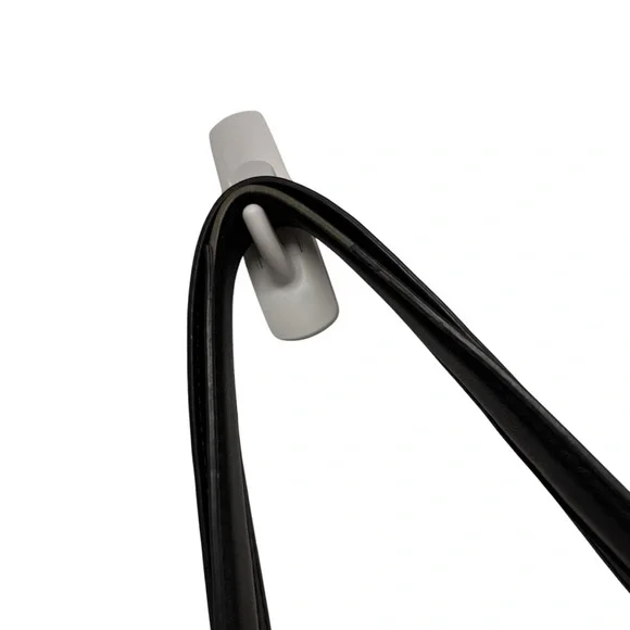 Y2K Giani Bernini Black Leather Shoulder Bag - Picture 5 of 6